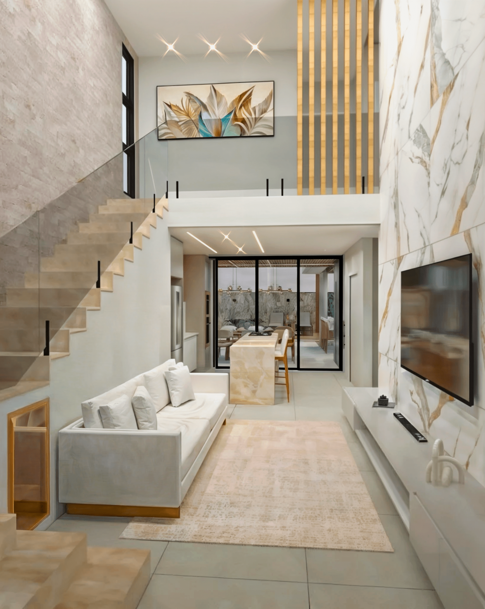 4-AMBIENTES INTEGRADOS FECHADO